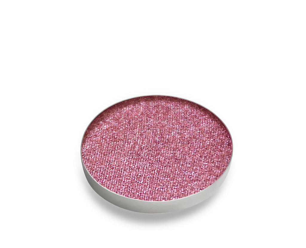 Rose - A medium metallic pink with warm undertones. Clean eyeshadow made with natural and organic ingredients.