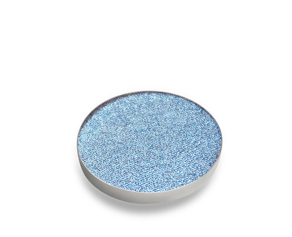 Mist - A light metallic blue. Clean eyeshadow made with natural and organic ingredients.