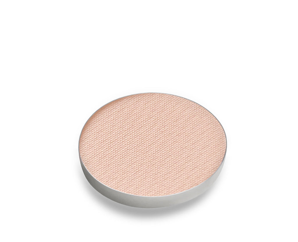 Desert Rose - a light warm-toned beige matte. Clean eyeshadow made with natural and organic ingredients.