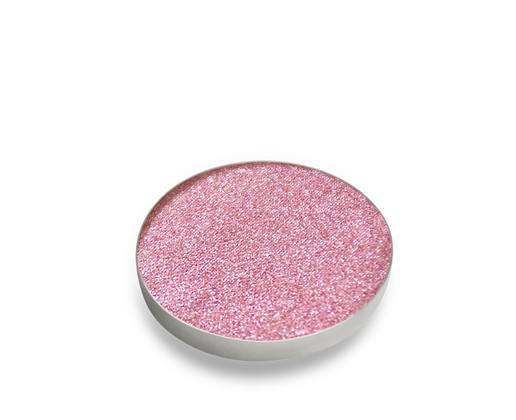 Petal - A light metallic pink. Clean eyeshadow made with natural and organic ingredients.