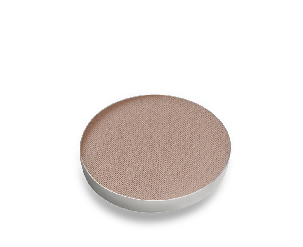 Zen - a medium cool brown matte. Clean eyeshadow made with natural and organic ingredients.