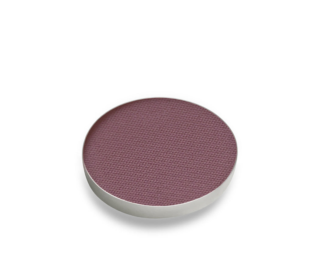 Fleur - a medium-deep matte brown with a berry/pink undertone. Clean eyeshadow made with natural and organic ingredients.