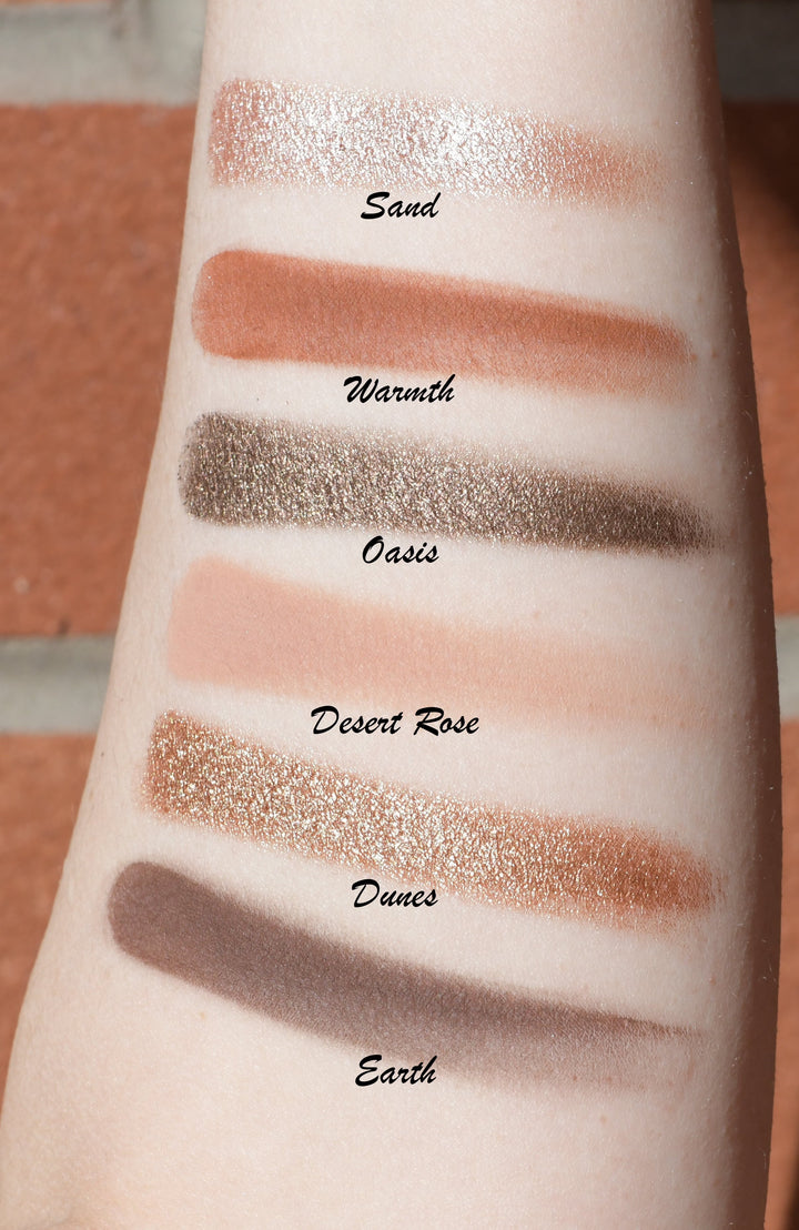 Sand Dunes warm neutral browns on pale arm